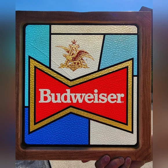 Budweiser Everbrite Electric Sign-Front Only - Picture 3 of 7